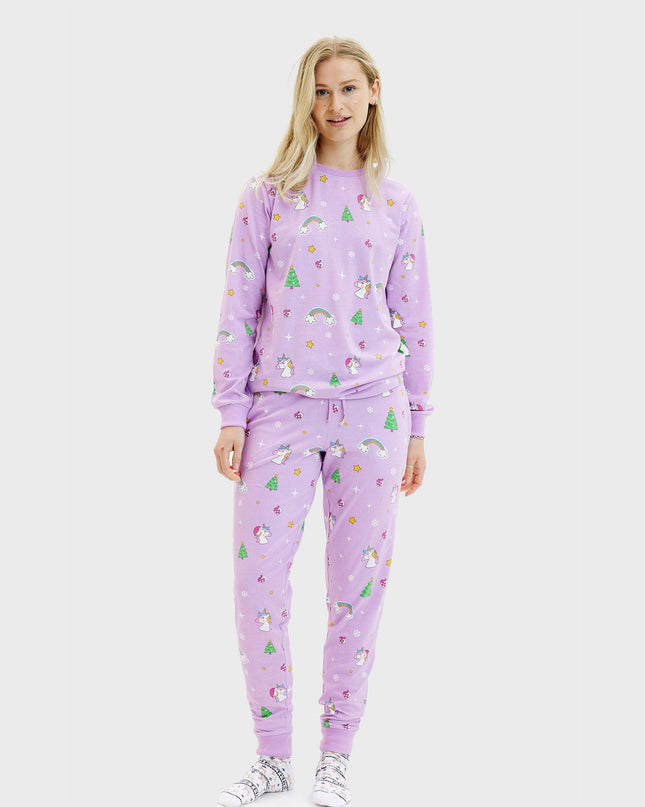 Unicorn Christmas Pajamas for Women