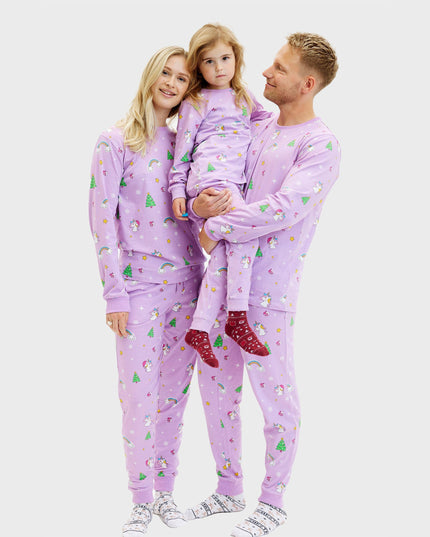Unicorn Christmas Pajamas for Kids
