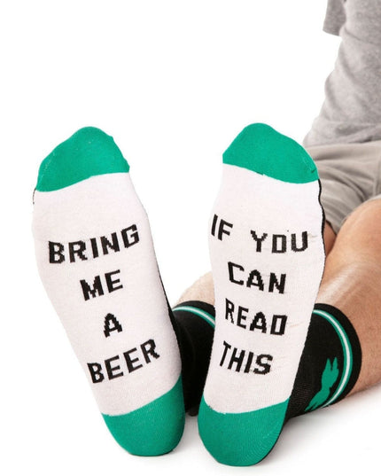 Men's Bring Me A Beer Socks (Fits Sizes 8-11M)