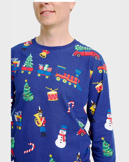 Christmas Toys Pajamas for Men - Family Style