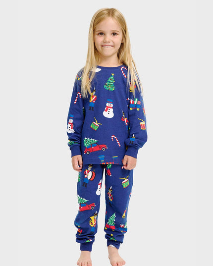 Christmas Toys Pajamas for Kids - Family Style