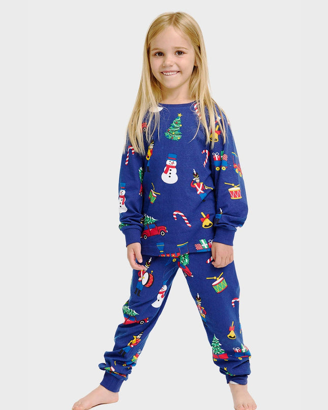 Christmas Toys Pajamas for Kids - Family Style