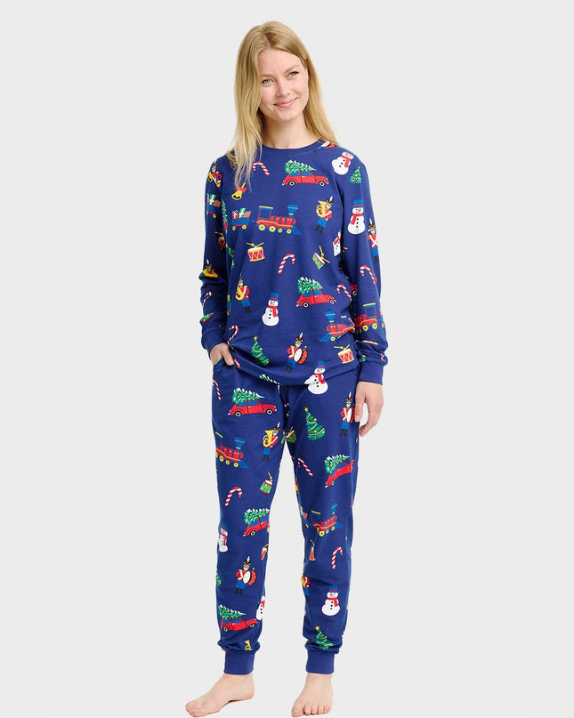 Christmas Toys Pajamas for Women - Family Style