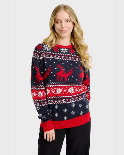 Cheeky Reindeer Christmas Sweater for Women