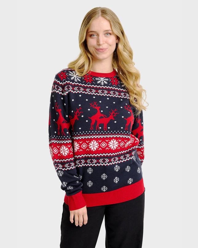 Cheeky Reindeer Christmas Sweater for Women