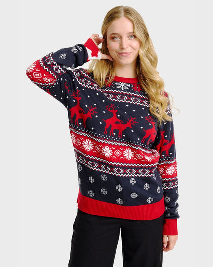 Cheeky Reindeer Christmas Sweater for Women