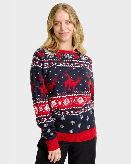 Cheeky Reindeer Christmas Sweater for Women