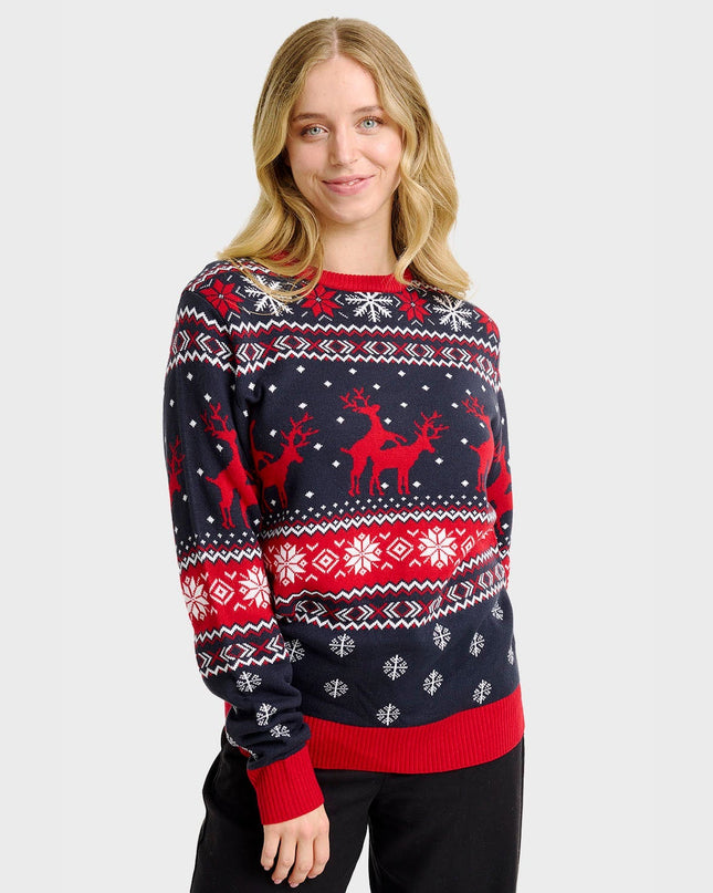Cheeky Reindeer Christmas Sweater for Women