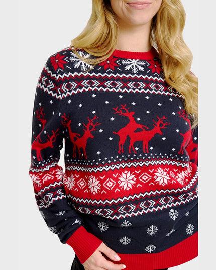 Cheeky Reindeer Christmas Sweater for Women