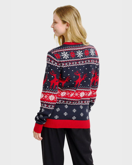Cheeky Reindeer Christmas Sweater for Women