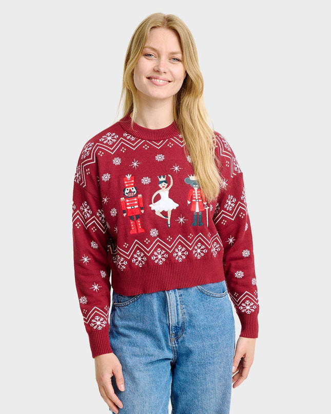 Women's Nutcracker Christmas Sweater