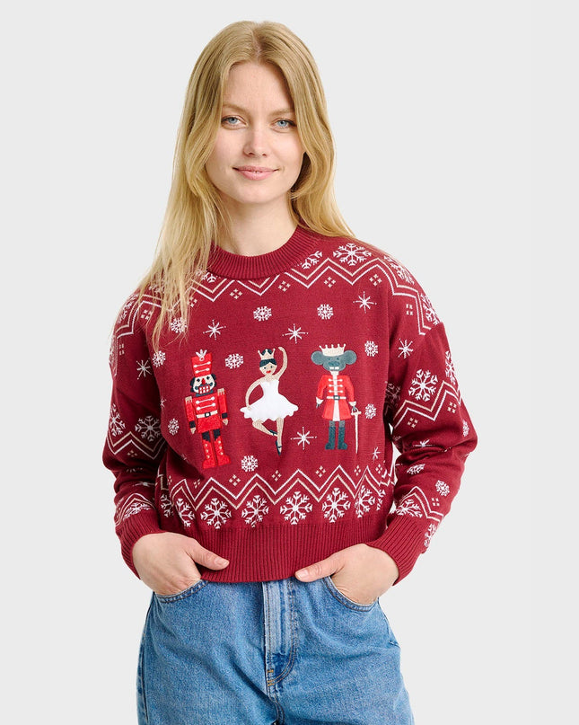 Women's Nutcracker Christmas Sweater