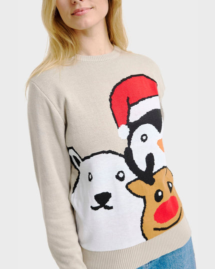 Animal Christmas Sweater for Women