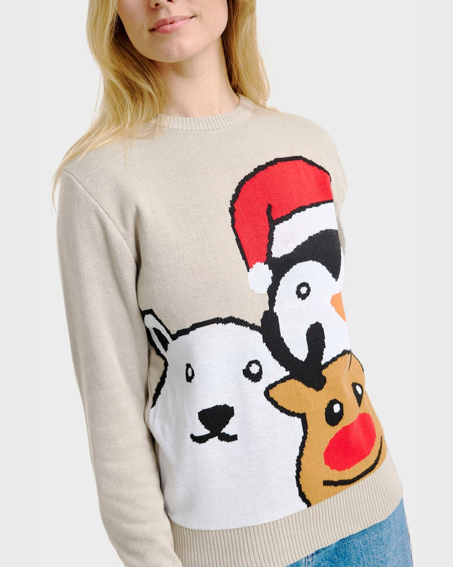 Animal Christmas Sweater for Women