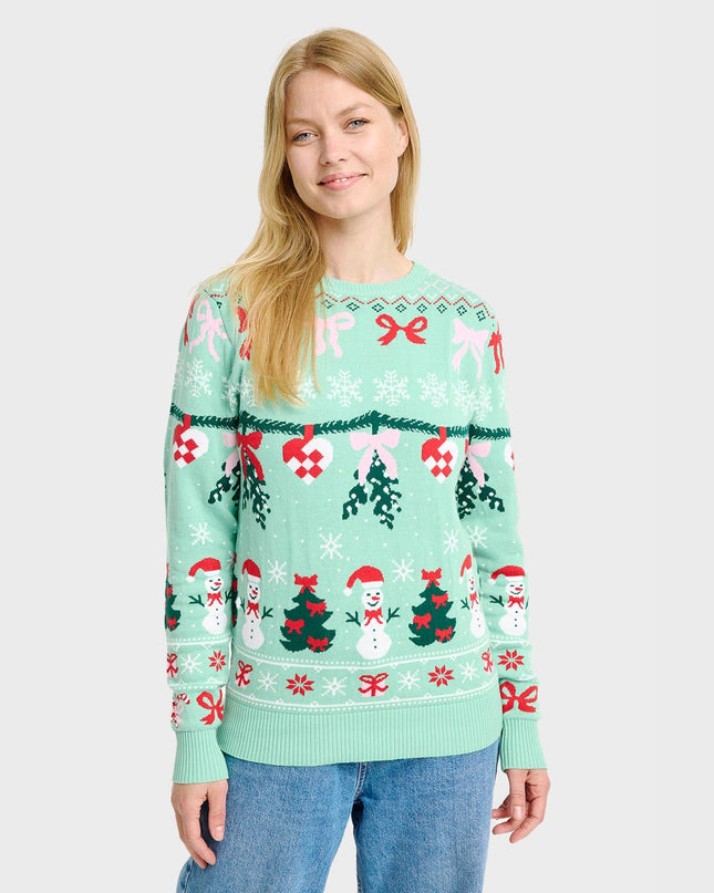Women's Knitted Christmas Sweater