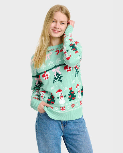 Women's Knitted Christmas Sweater