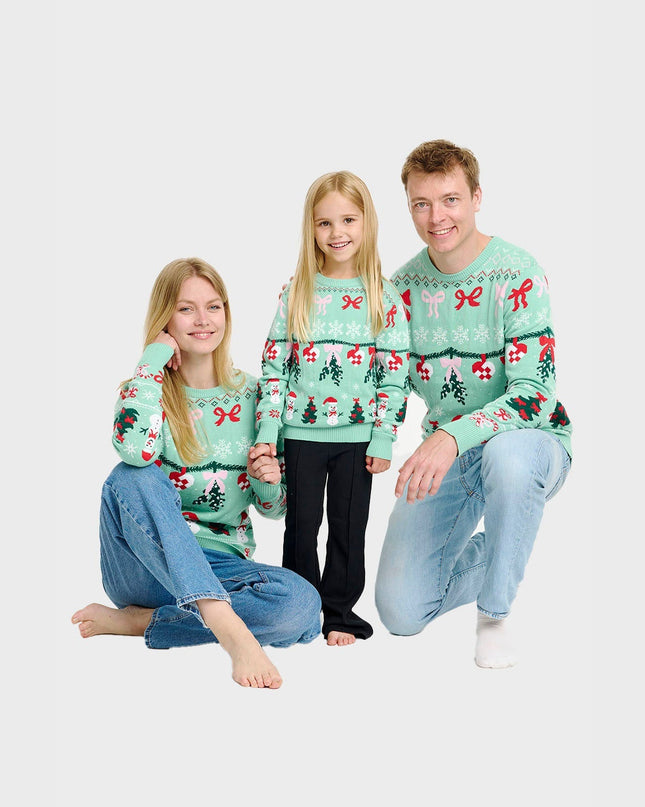 Kids' Knitted Christmas Sweater
