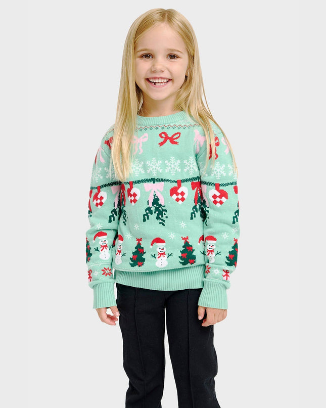 Kids' Knitted Christmas Sweater
