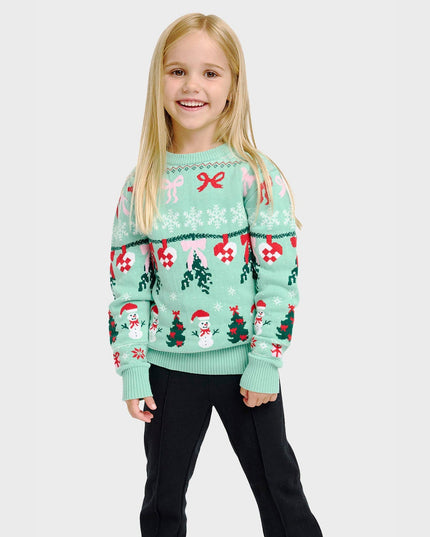 Kids' Knitted Christmas Sweater