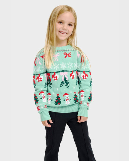 Kids' Knitted Christmas Sweater