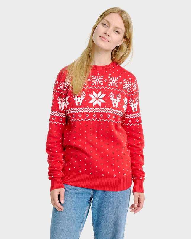 Scandinavian Christmas Sweater for Women