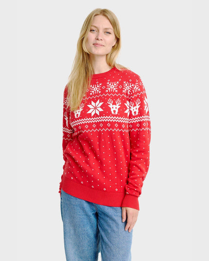 Scandinavian Christmas Sweater for Women