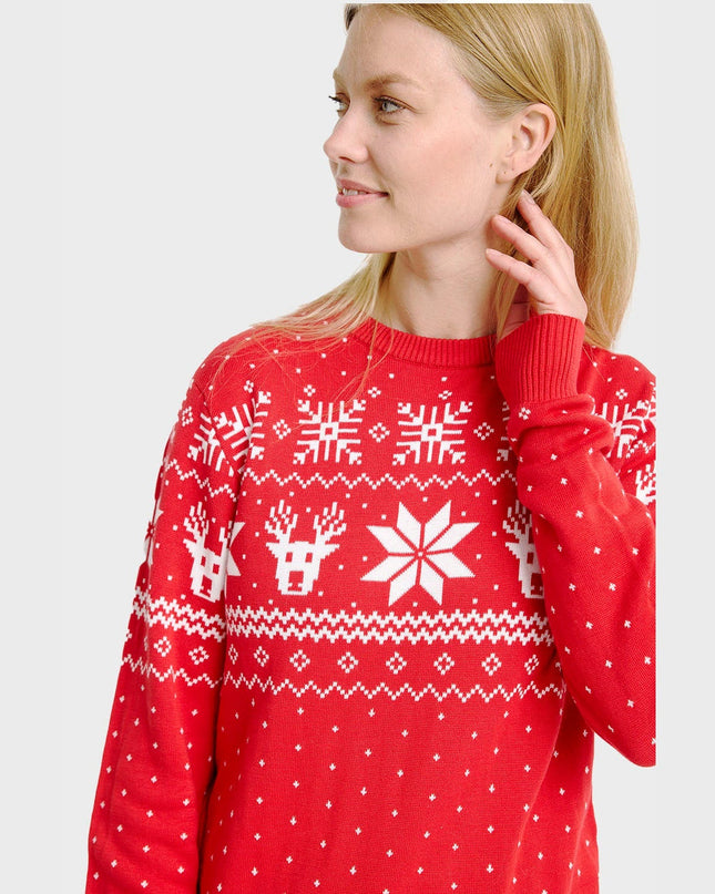Scandinavian Christmas Sweater for Women
