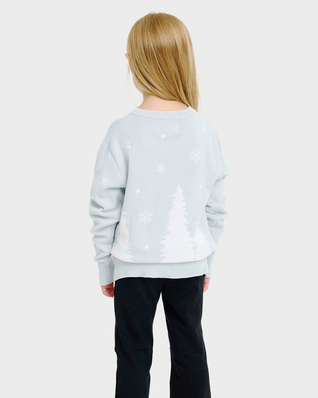 Adorable Penguin Christmas Sweater for Kids