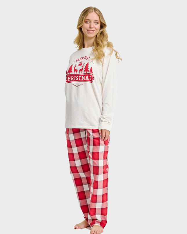 Merry Christmas Pajama Top for Women - Seasonal Essentials