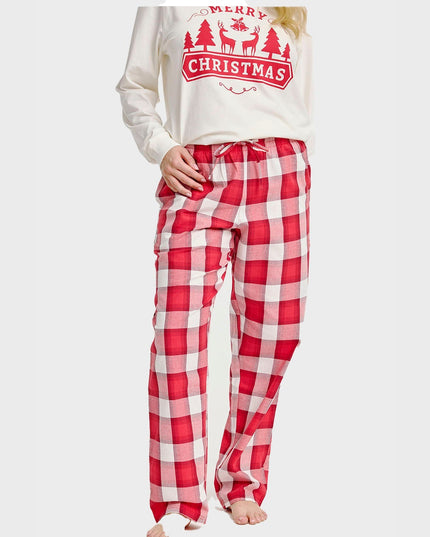 Flannel Christmas Pants for Women - Cozy Holiday Wear
