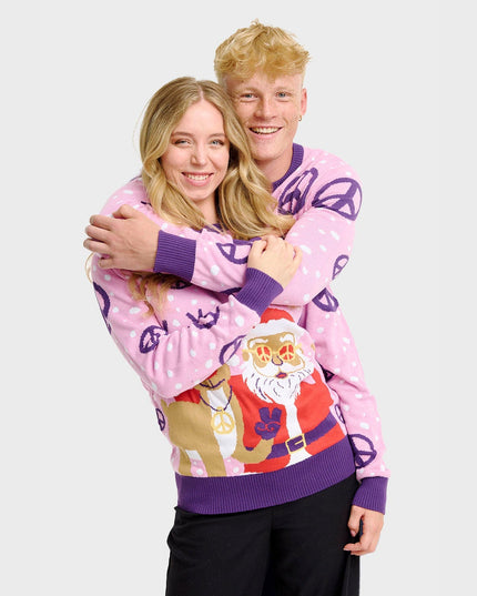 Men's Hippie Christmas Sweater