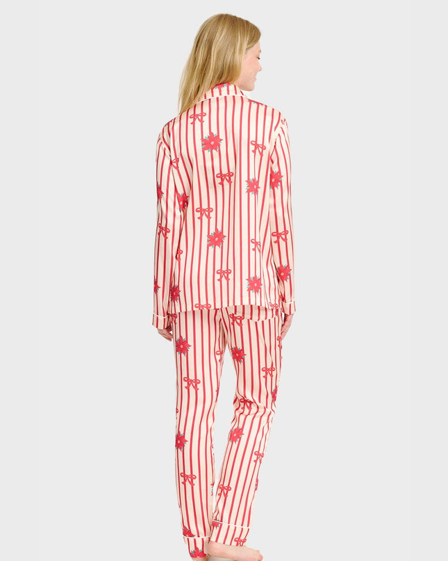 Satin Christmas Pajamas for Women