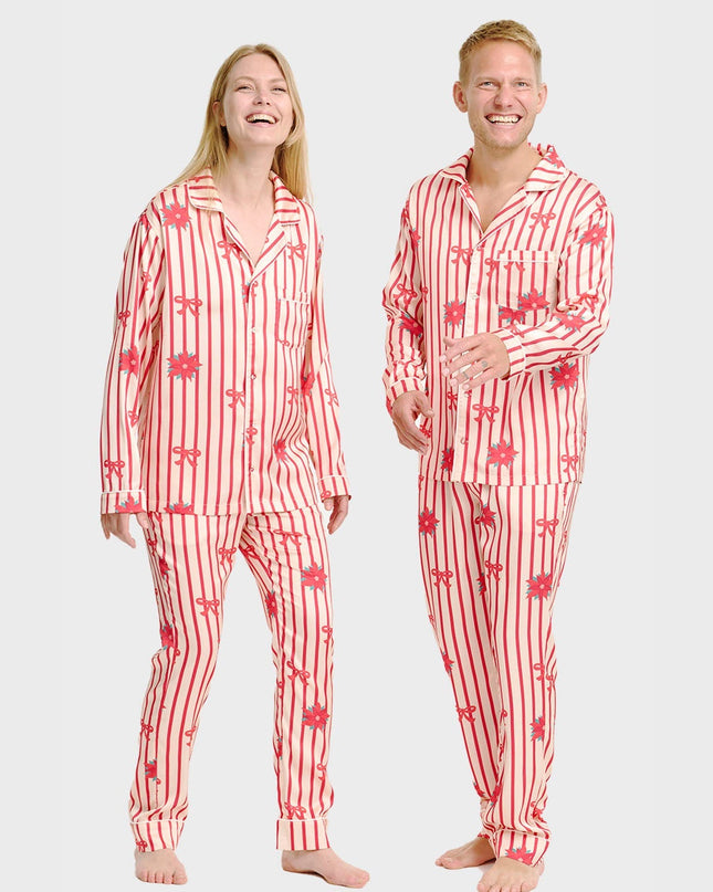 Satin Christmas Pajamas for Women