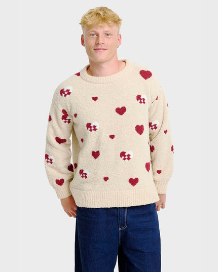 Christmas Heart Sweater for Men