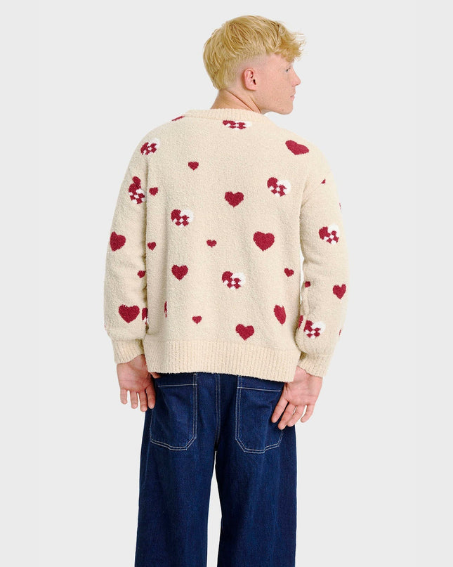 Women's Christmas Heart Sweater
