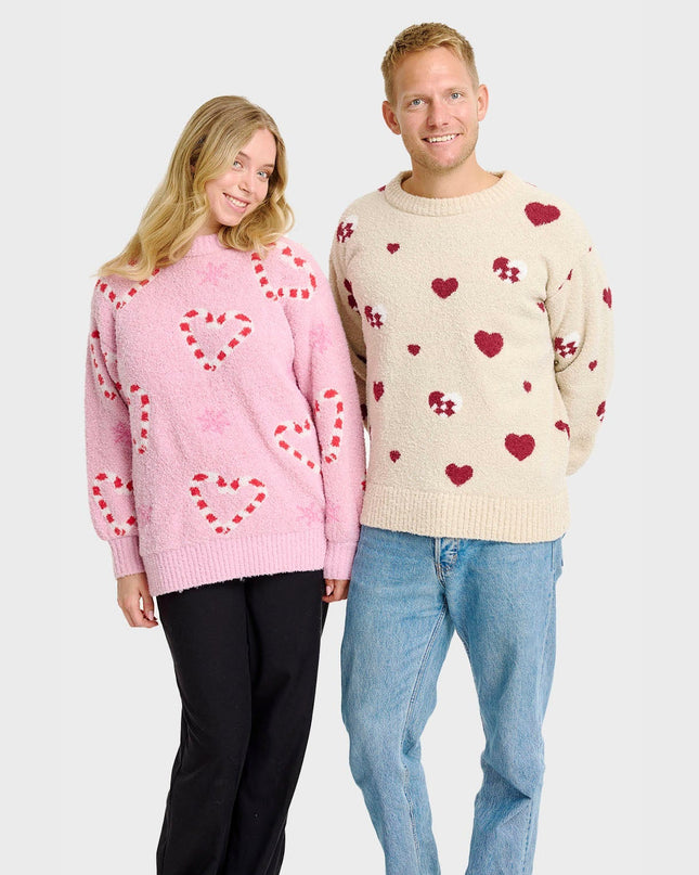 Women's Christmas Heart Sweater