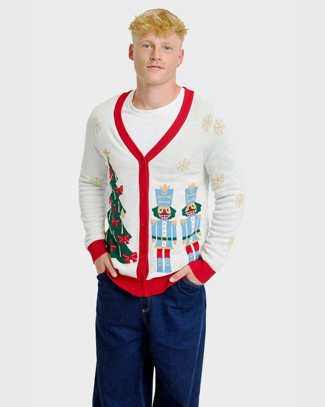 Men's Nutcracker Christmas Cardigan