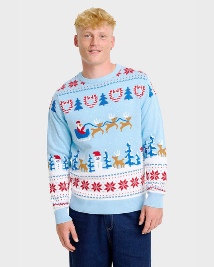 Christmas Wonderland Sweater for Men