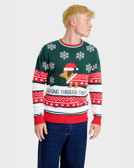 Dashing Around Christmas Sweater for Men