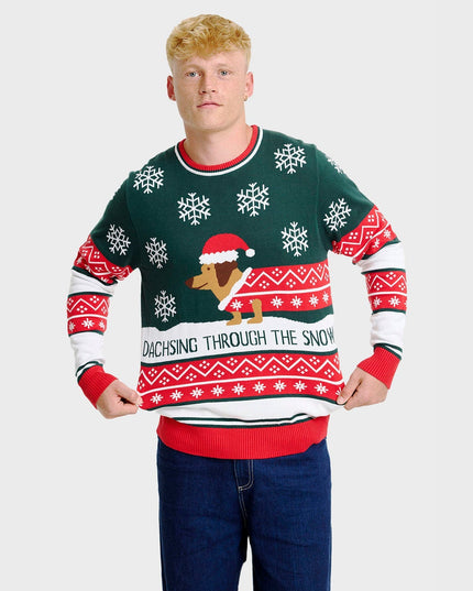 Dashing Around Christmas Sweater for Men
