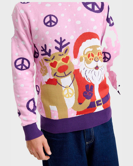 Men's Hippie Christmas Sweater