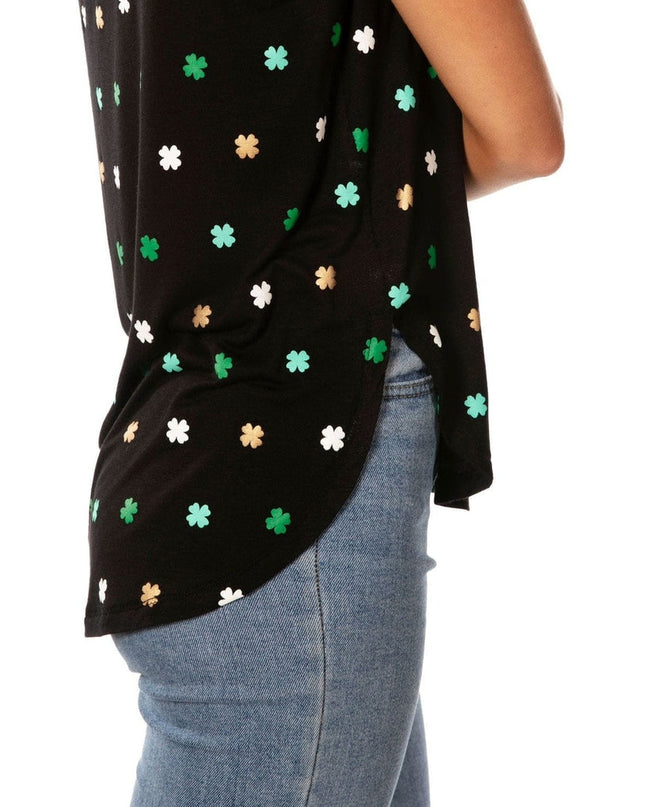 Women's All Over Clover Tank Top