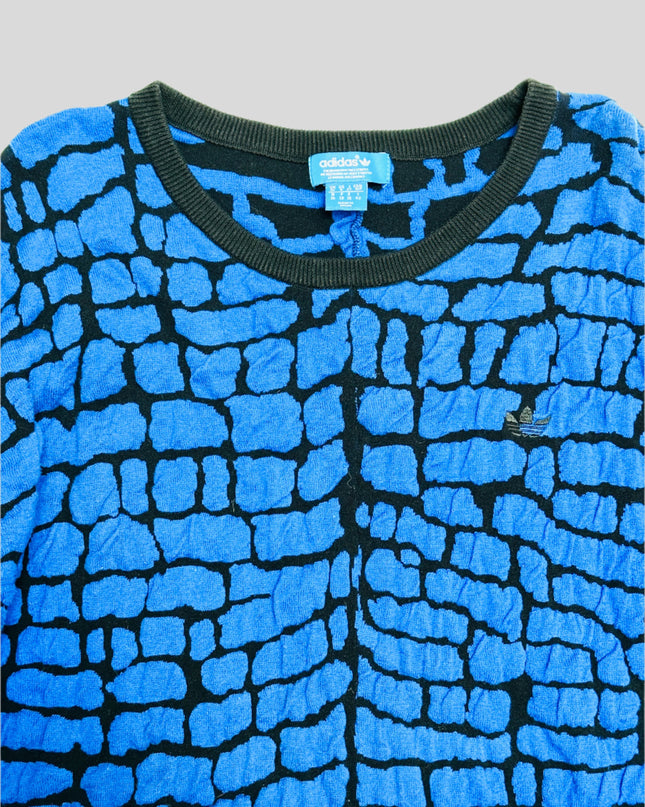 Vintage Sweater - Adidas Crocodile