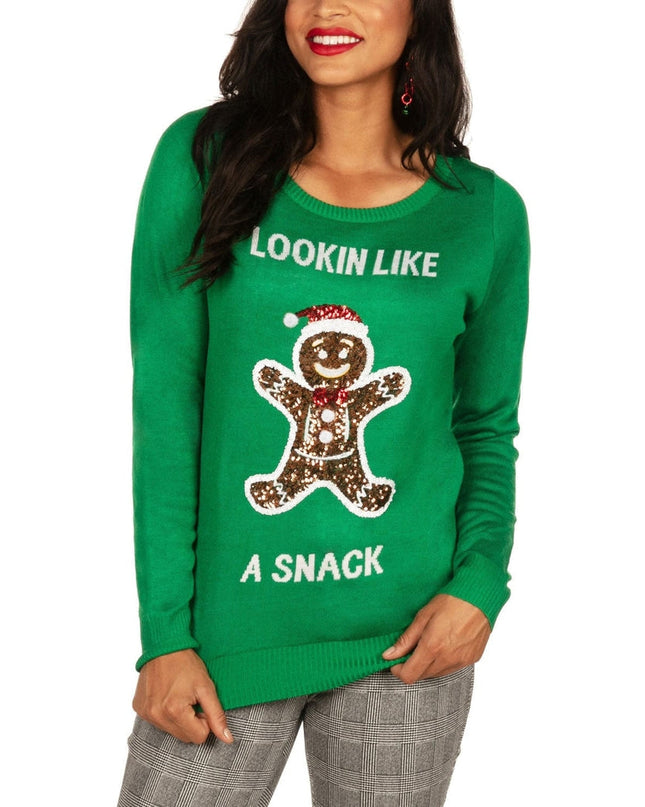 Women's Lookin' Like a Snack Ugly Christmas Sweater