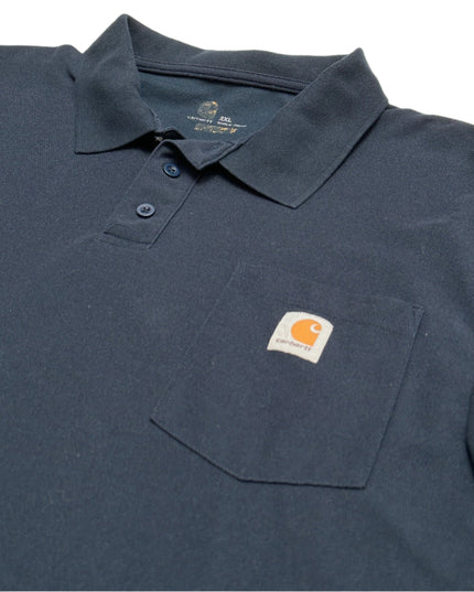 Carhartt Vintage Blue Polo for Men and Women