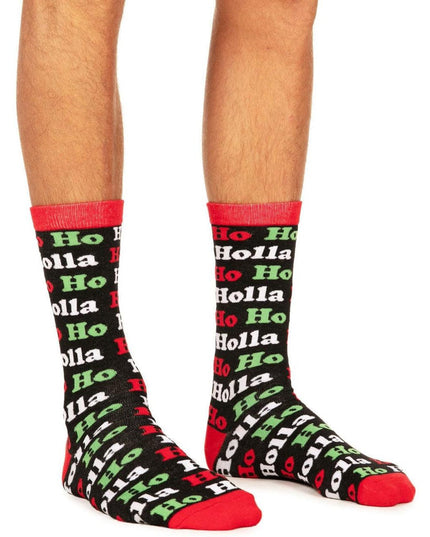 Men's Ho Ho Holla Socks (Fits Sizes 8-11M)