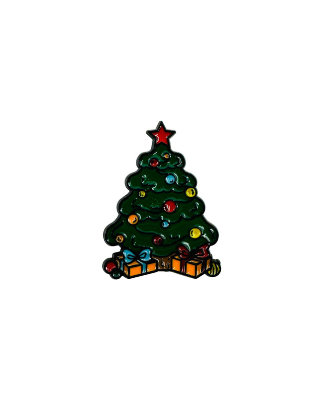 Christmas Tree Brooch | Festive Holiday Accessory