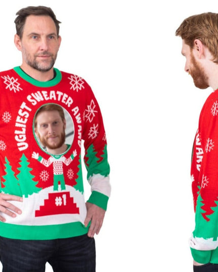 Interactive 3D Ugly Sweater Award Christmas Sweater