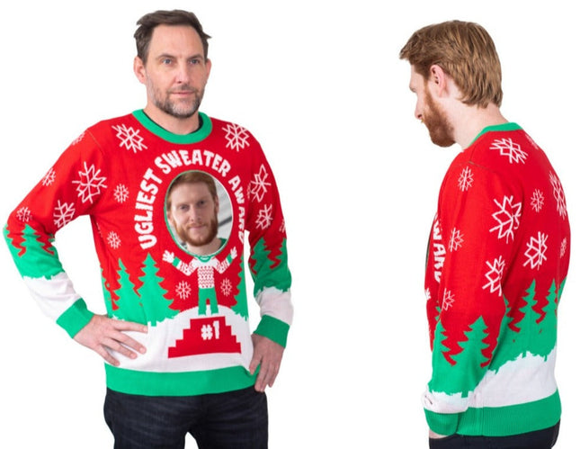 Interactive 3D Ugly Sweater Award Christmas Sweater
