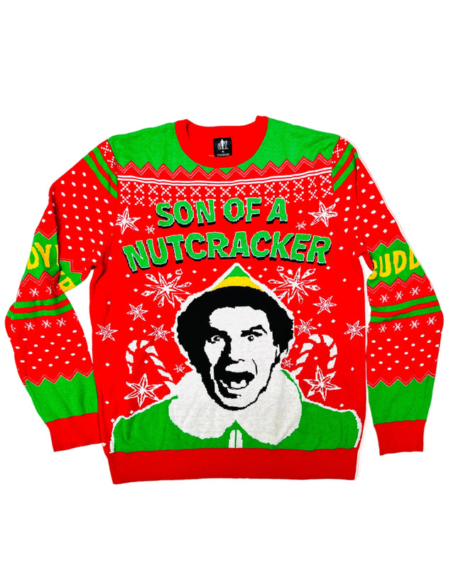 Vintage Christmas Sweater - Son of a Nutcracker